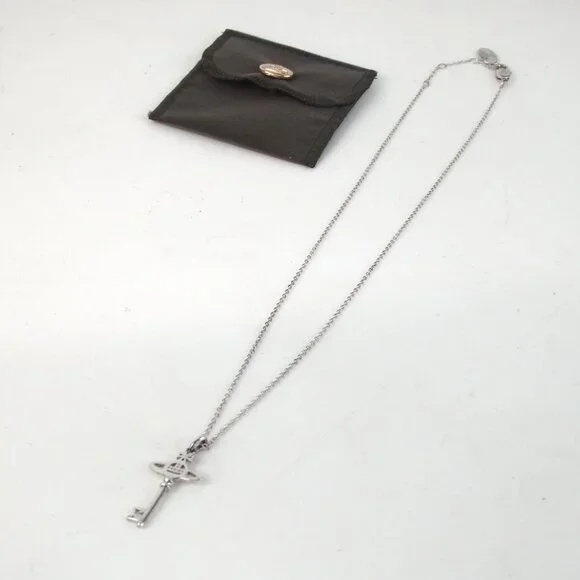 Authentic Vivienne Westwood Key motif Necklace metal [Used] - Picture 2 of 9